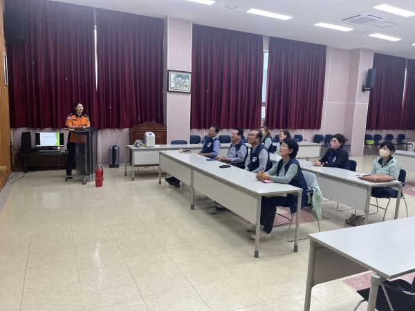 함안소방서, ㈜나루 숲 해설가 소방안전·응급처치교육